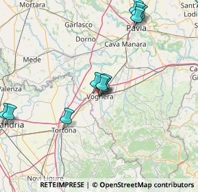 Mappa Via Ugo Gola, 27058 Voghera PV, Italia (23.744)