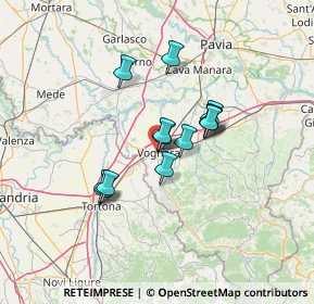 Mappa Via Ugo Gola, 27058 Voghera PV, Italia (9.88)