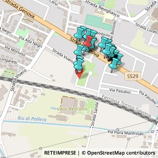 Mappa Piazza Argiroupoli, 10024 Moncalieri TO, Italia (0.21107)