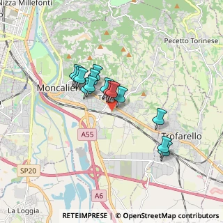 Mappa Piazza Argiroupoli, 10024 Moncalieri TO, Italia (1.32214)