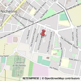Mappa Via Francesco Petrarca,  21, 10042 Nichelino, Torino (Piemonte)