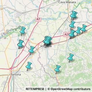 Mappa Via Gabetta, 27058 Voghera PV, Italia (7.919)