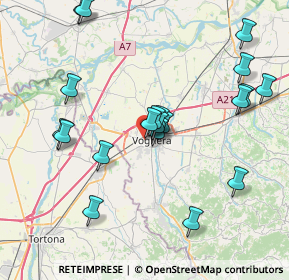 Mappa Via S. Francesco D'Assisi, 27058 Voghera PV, Italia (8.1)