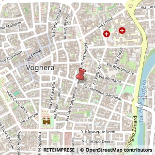 Mappa Via Giuseppe Garibaldi, 67, 27058 Voghera, Pavia (Lombardia)
