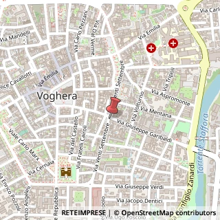 Mappa Via Giuseppe Garibaldi, 65, 27058 Voghera, Pavia (Lombardia)