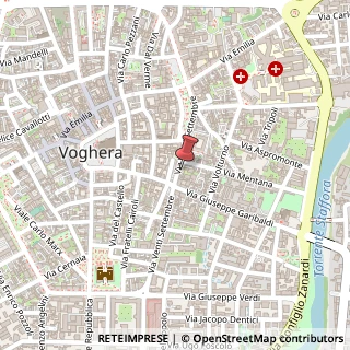 Mappa Via XX Settembre, 40, 27058 Voghera, Pavia (Lombardia)