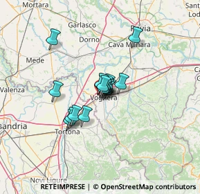 Mappa Via Ezio Vanoni, 27058 Voghera PV, Italia (7.15941)