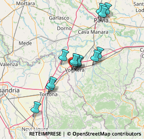 Mappa Via Ezio Vanoni, 27058 Voghera PV, Italia (12.29538)