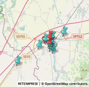 Mappa Via Ezio Vanoni, 27058 Voghera PV, Italia (1.86818)