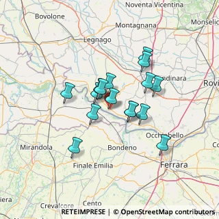 Mappa Via del Lavoro, 45030 Calto RO, Italia (10.43125)