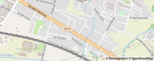 Mappa Moncalieri