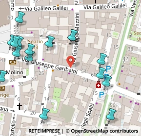 Mappa Via Giuseppe Garibaldi, 27050 Voghera PV, Italia (0.094)