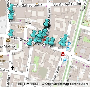 Mappa Via Giuseppe Garibaldi, 27050 Voghera PV, Italia (0.016)