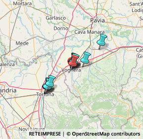 Mappa Via Giuseppe Garibaldi, 27050 Voghera PV, Italia (8.24667)