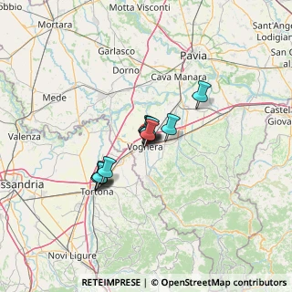 Mappa Via Mentana, 27058 Voghera PV, Italia (8.36667)