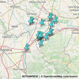 Mappa Via Mentana, 27058 Voghera PV, Italia (10.1125)