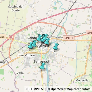 Mappa Via Mentana, 27058 Voghera PV, Italia (0.73786)