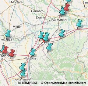 Mappa Via Ridondello, 27058 Voghera PV, Italia (19.72588)