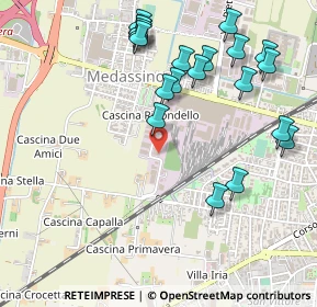 Mappa Via Ridondello, 27058 Voghera PV, Italia (0.5785)