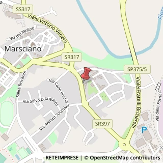 Mappa Via Don Giovanni Minzoni, 2, 06055 Marsciano PG, Italia, 06055 Marsciano, Perugia (Umbria)