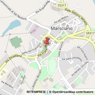 Mappa Via Piccolotti, 3, 06055 Marsciano, Perugia (Umbria)