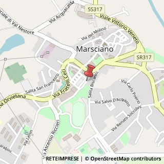 Mappa Piazza Marx, 11, 06055 Marsciano, Perugia (Umbria)