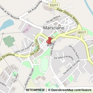 Mappa Piazza Carlo Marx, , 06055 Marsciano, Perugia (Umbria)