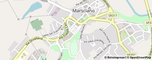 Mappa Marsciano