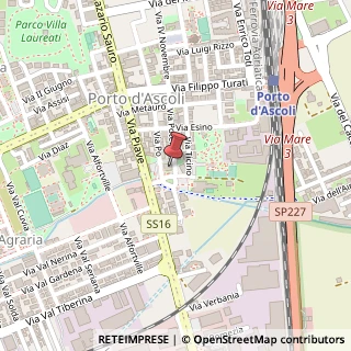 Mappa Piazza Emanuela Setti Carraro, 3, 63074 San Benedetto del Tronto, Ascoli Piceno (Marche)