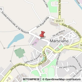Mappa Via della Madonnuccia, 1, 06055 Marsciano, Perugia (Umbria)