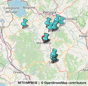 Mappa Via Torino, 06055 Marsciano PG, Italia (11.2465)