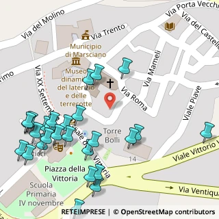 Mappa Via Roma, 06055 Marsciano PG, Italia (0.08519)