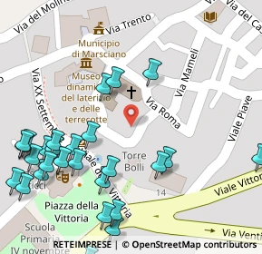Mappa Via Roma, 06055 Marsciano PG, Italia (0.08519)