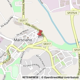 Mappa Via Piave S., 06055 Marsciano, Perugia (Umbria)