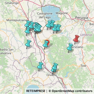 Mappa Via San Lorenzo, 05017 Monteleone D'orvieto TR, Italia (15.541)
