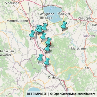 Mappa Via San Lorenzo, 05017 Monteleone D'orvieto TR, Italia (11.00692)