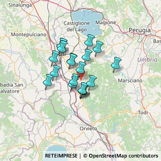 Mappa Via San Lorenzo, 05017 Monteleone D'orvieto TR, Italia (10.18842)