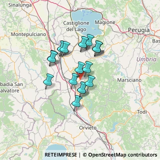 Mappa Via San Lorenzo, 05017 Monteleone D'orvieto TR, Italia (10.90263)