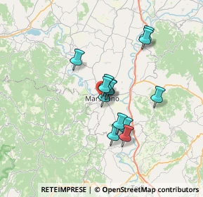 Mappa Viale Piccolotti, 06055 Marsciano PG, Italia (5.24077)