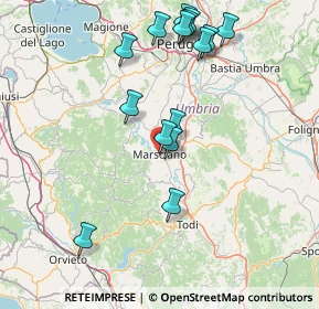 Mappa Viale Piccolotti, 06055 Marsciano PG, Italia (16.894)