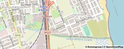 Mappa San Benedetto del Tronto