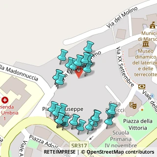 Mappa Via Umberto I, 06055 Marsciano PG, Italia (0.05667)