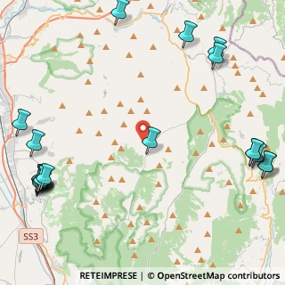 Mappa Località Monte Cervara, 06030 Sellano PG, Italia (6.9055)