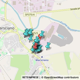 Mappa Via delle Fornaci, 06055 Marsciano PG, Italia (0.32143)