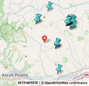 Mappa Unnamed Road, 63083 Appignano del Tronto AP, Italia (4.813)