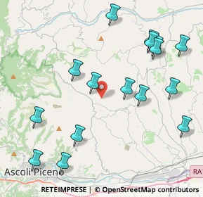 Mappa Unnamed Road, 63083 Appignano del Tronto AP, Italia (4.96813)