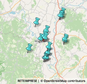 Mappa Via Madonna delle Grazie, 06055 Marsciano PG, Italia (6.05647)