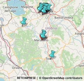 Mappa Via Madonna delle Grazie, 06055 Marsciano PG, Italia (17.866)