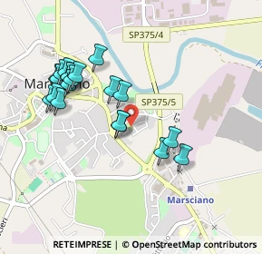 Mappa Via Madonna delle Grazie, 06055 Marsciano PG, Italia (0.486)