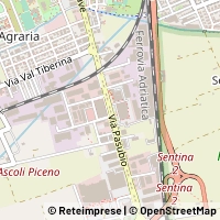 Map San Benedetto del Tronto